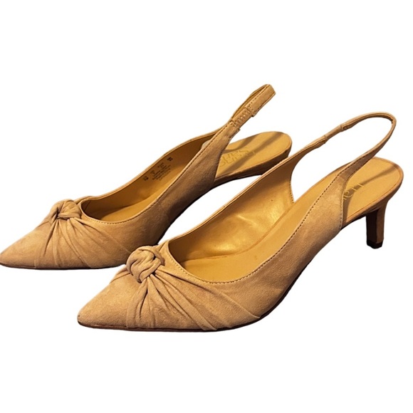 Franco Sarto Dayanara Suede Kitten Heels - Picture 2 of 7